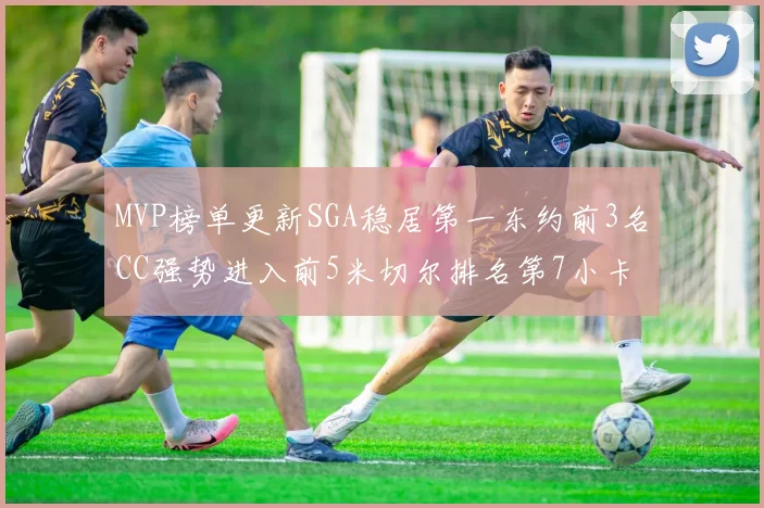 MVP榜单更新SGA稳居第一东约前3名CC强势进入前5米切尔排名第7小卡获提名